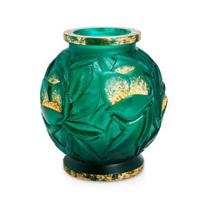 Empreinte Gilded Green Large Vase, medium