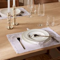 bernardaud dune soup plate round white 19cm