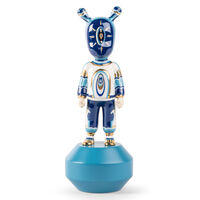 lladro the guest figurine by diaz faes large grey