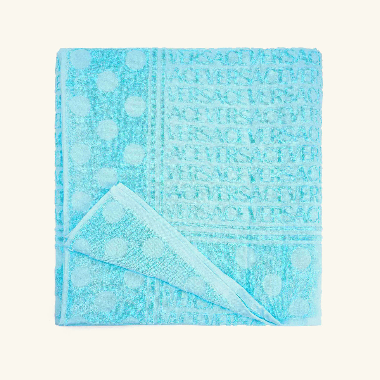 La Vacanza Bath Towel Blue versace la vacanza bath towel blue