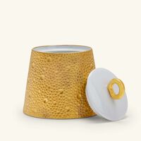 bernardaud ecume or sugar bowl gold