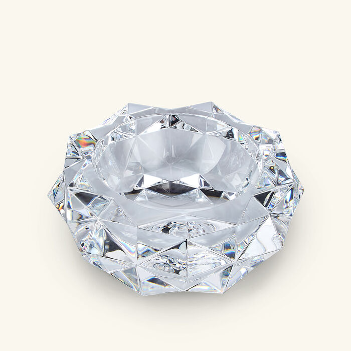 Louxor Cordoue Ashtray Medium Clear baccarat louxor cordoue ashtray medium clear