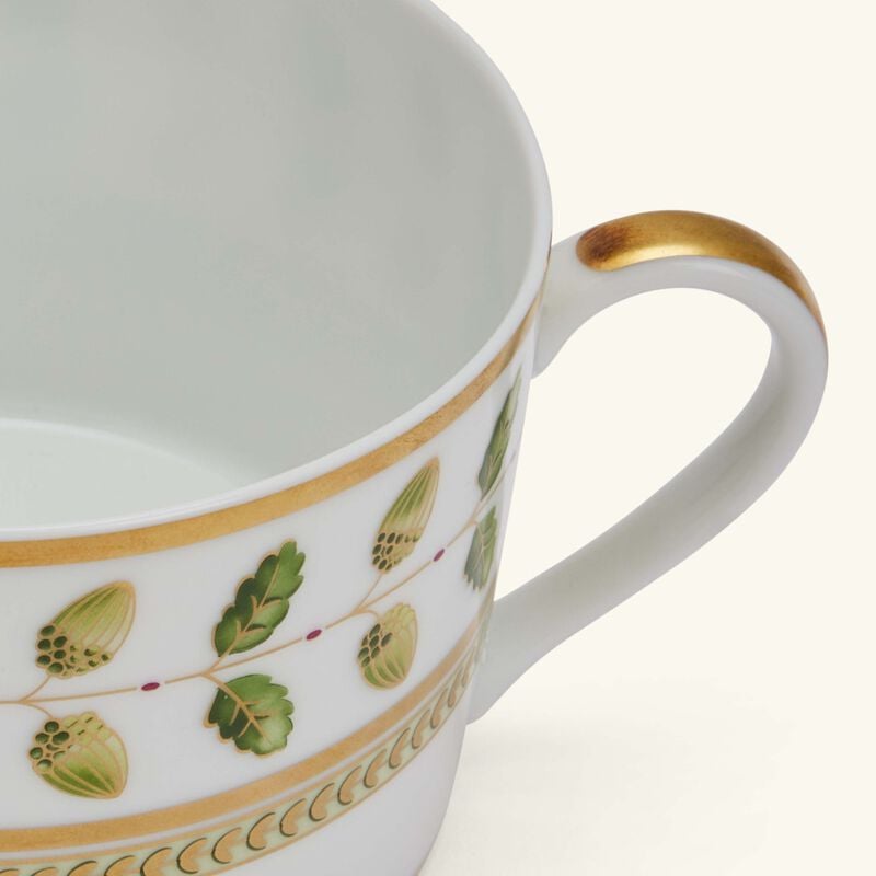 Constance Coffee Cup Green bernardaud constance coffee cup green