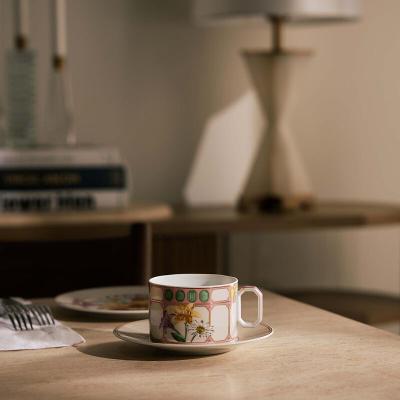 Idyllia Coffee Cup & Saucer Marshmallow rosenthal idyllia coffee cup saucer marshmallow