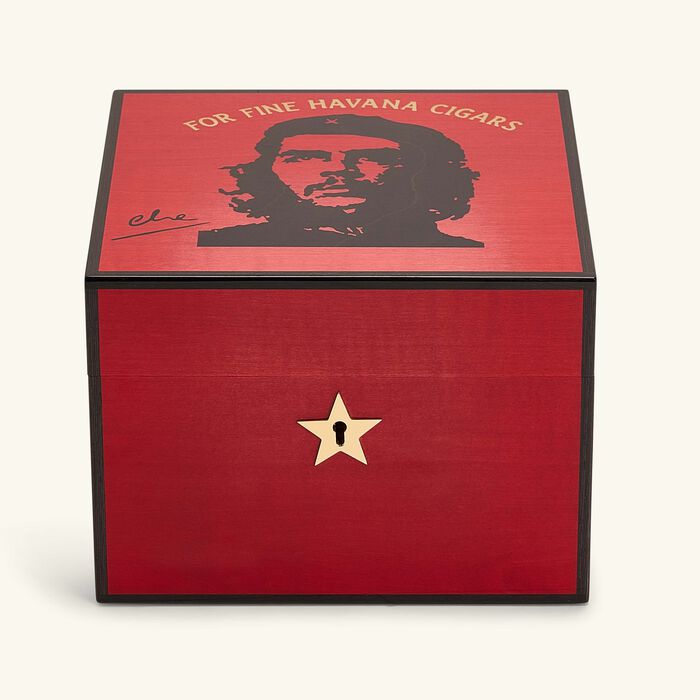elie bleu che cigar humidor red