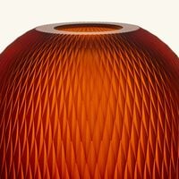 Metamorphosis Vase Round Large Amber ruckl metamorphosis vase round large amber