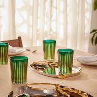l objet prism highball glasses green set of 4