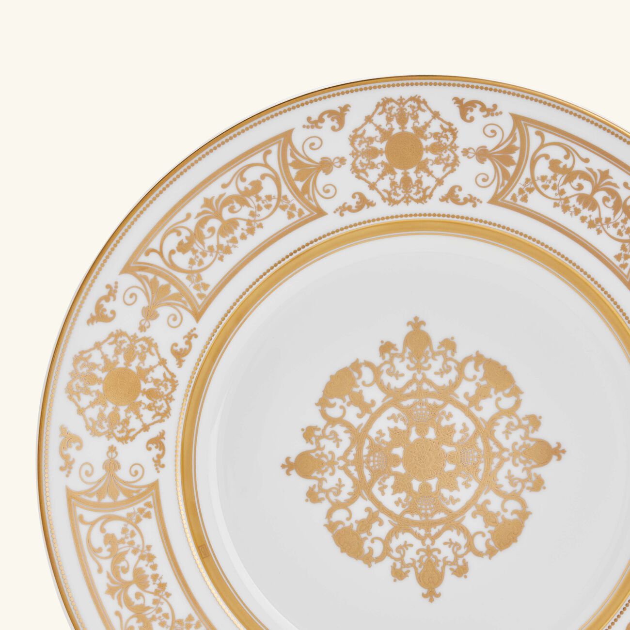 Aux Rois Charger Plate Round Gold 32cm bernardaud aux rois charger plate round gold 32cm