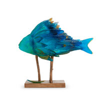 منحوتة السمكة لباتريك روجورو- إصدار محدود من 25 قطعة, small
