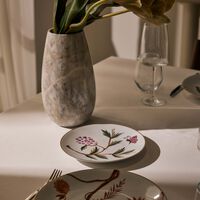 marie daage jardins de shalimar dessert plate round pink 21cm