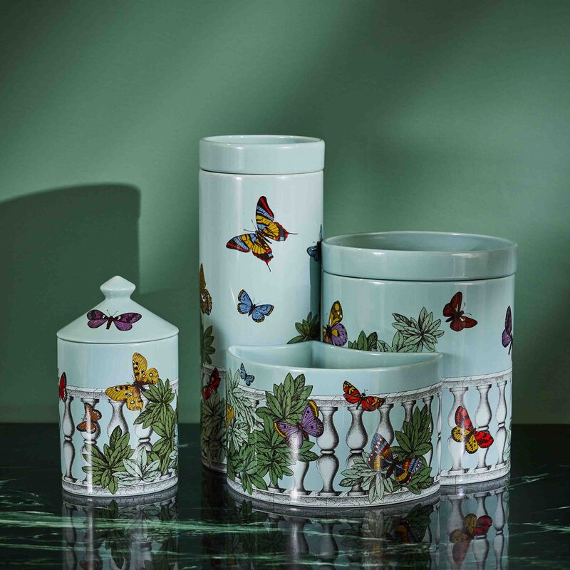 Farfalle e Balaustra Candle 530g fornasetti farfalle e balaustra candle 530g