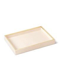 Classic Croc Leather Vanity Tray, small