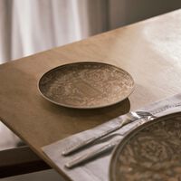 Barocco Beige Bread & Butter Plate Round 17 cm versace barocco beige bread butter plate round 17 cm