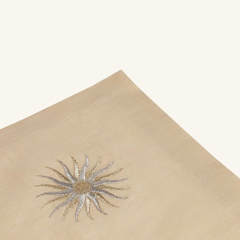 catherine denoual sunshine napkin beige