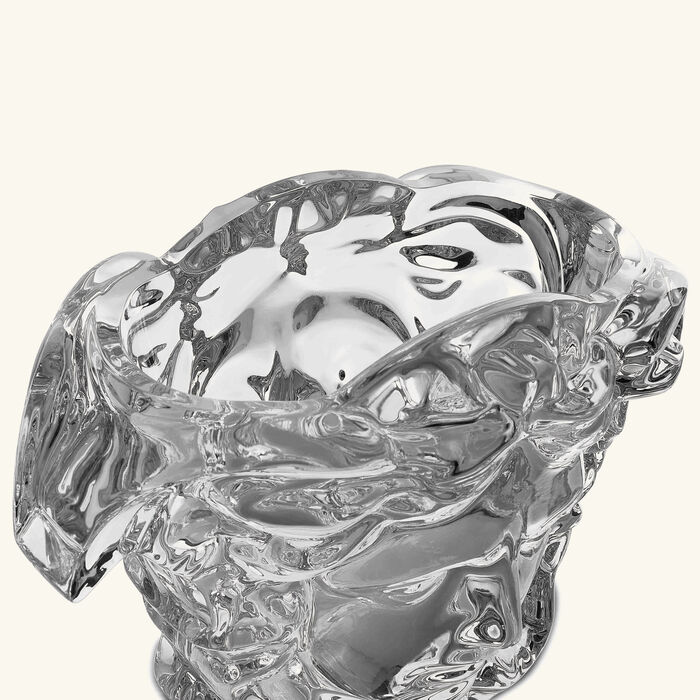 Medusa Grande Vase Small Clear versace medusa grande vase small clear