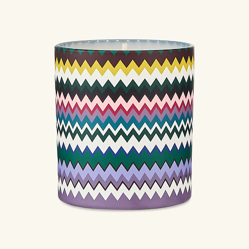 Micro Zigzag Scented Candle 220g missoni home micro zigzag scented candle 220g
