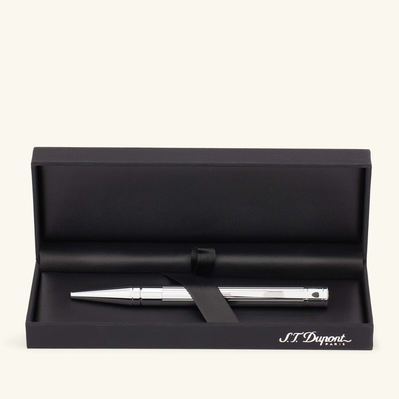 D-Initial Ballpoint Pen Silver st dupont d initial ballpoint pen silver