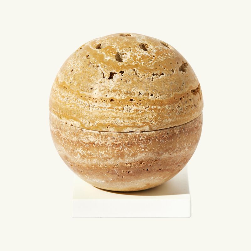 Yellow Stone Incense Burner light of sakina yellow stone incense burner