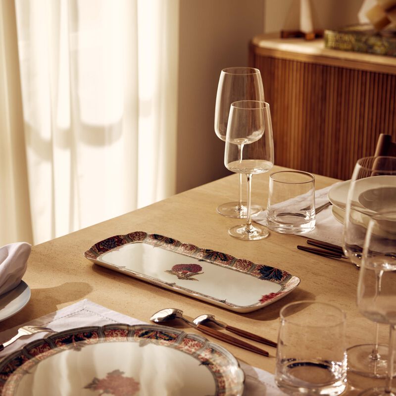 bernardaud braqueni  rectangular cake platter 38cm