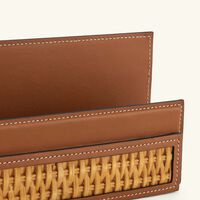 ralph lauren home bailey letter rack brown