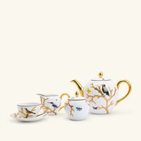 برناردو طقم الشاي أو زوازو باللون الذهبي