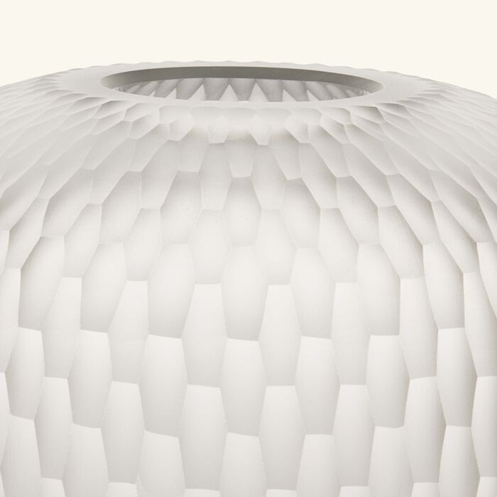 روكل مزهرية ميتامورفوسيس مستديرة صغيرة من الكريستال الشفاف