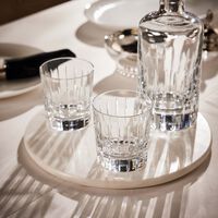 Crystal Double-Old-Fashioned Drinking Glass Clear Set Of 2 christofle crystal double old fashioned drinking glass clear set of 2