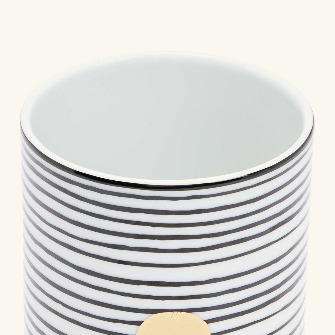 bernardaud aboro vase small stripes