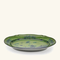 Oriente Italiano Serving Platter Oval Green 29cm ginori 1735 oriente italiano serving platter oval green 29cm