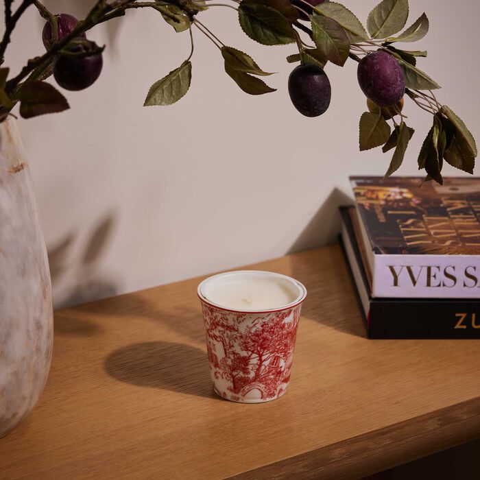 bernardaud tout paris tumbler with candle