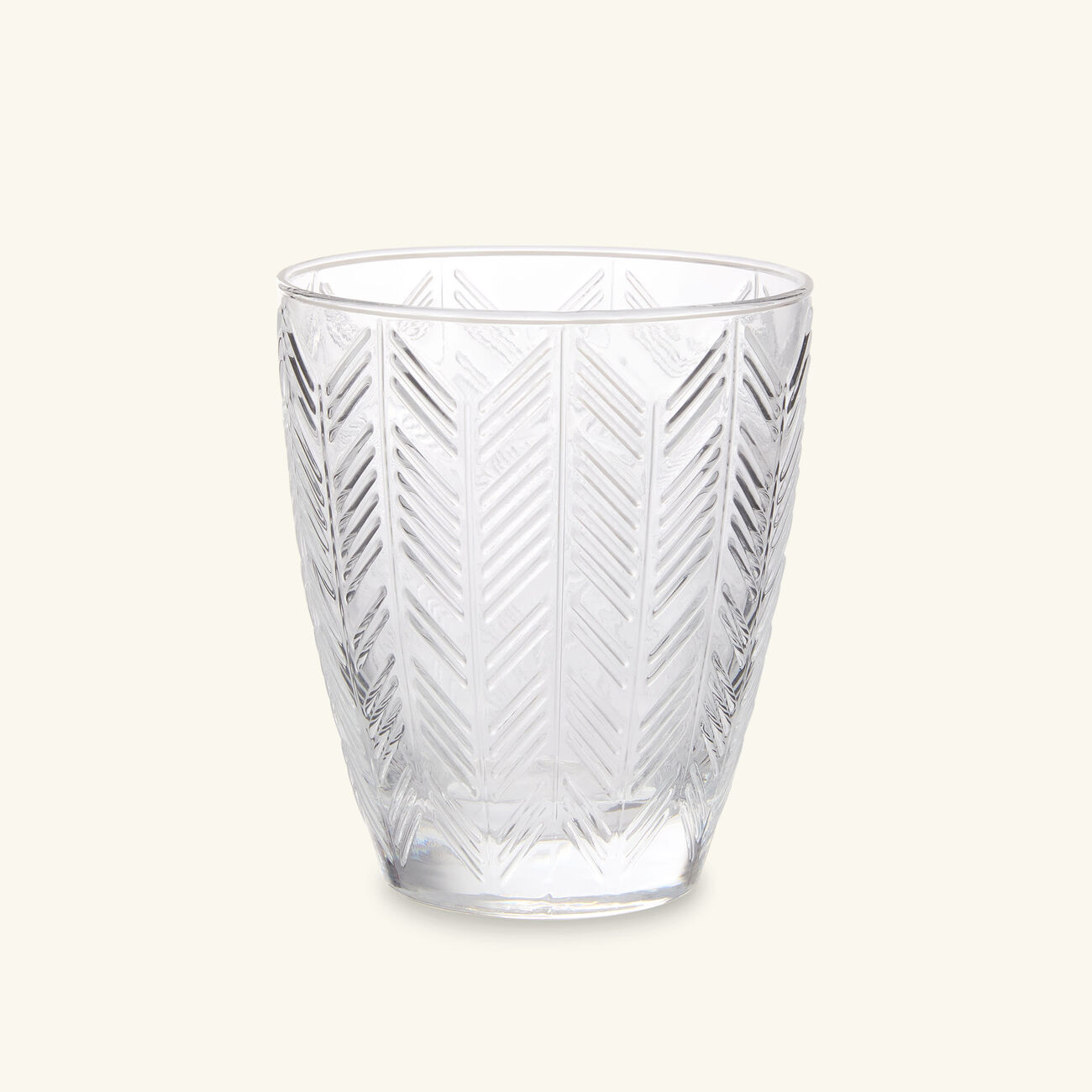 missoni home zig zag wine glass clear