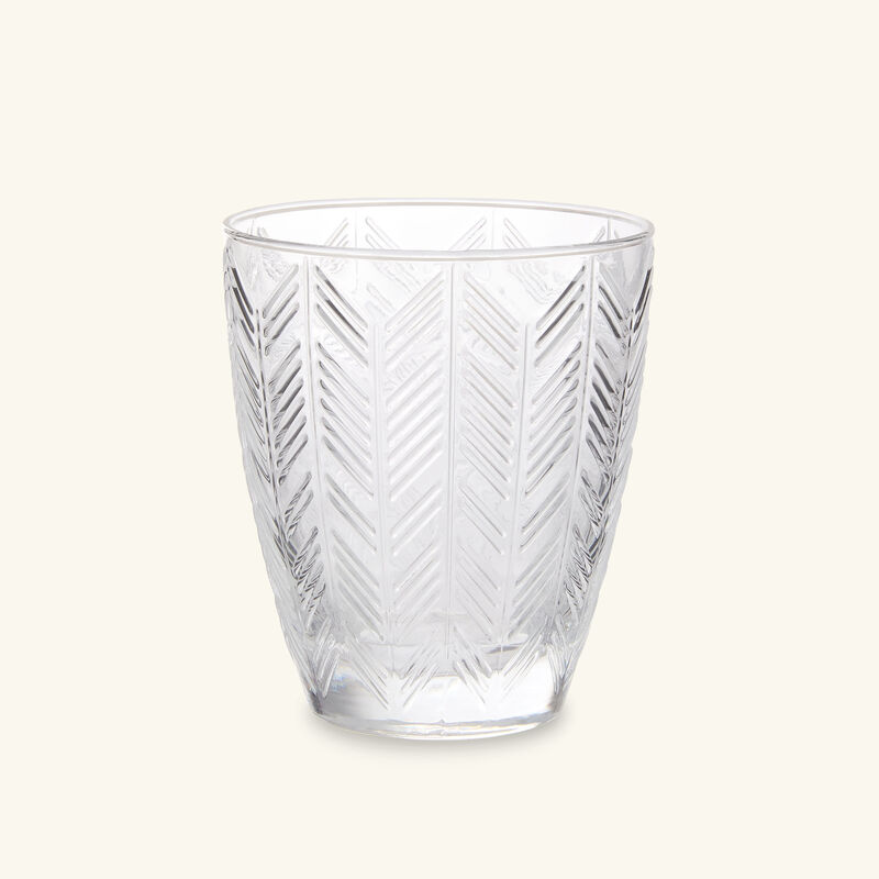 missoni home zig zag wine glass clear