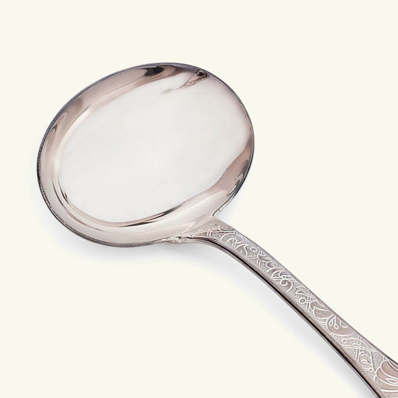christofle jardin d eden gravy ladle silver plated