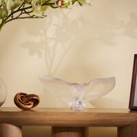 lalique barn owl sculpture small clear