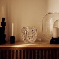 Tourbillons Vase Small Clear lalique tourbillons vase small clear