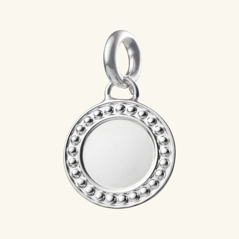 christofle chri chri perles medal sterling silver