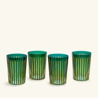 l objet prism highball glasses green set of 4