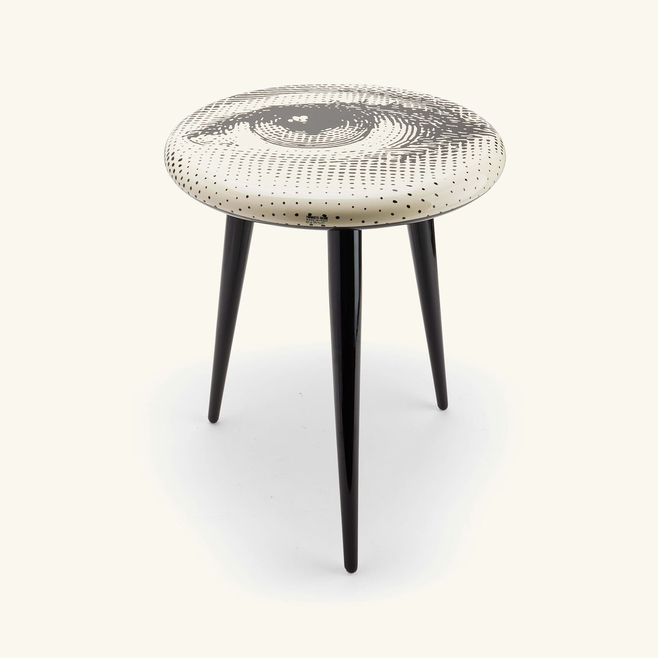 fornasetti occhio stool grey