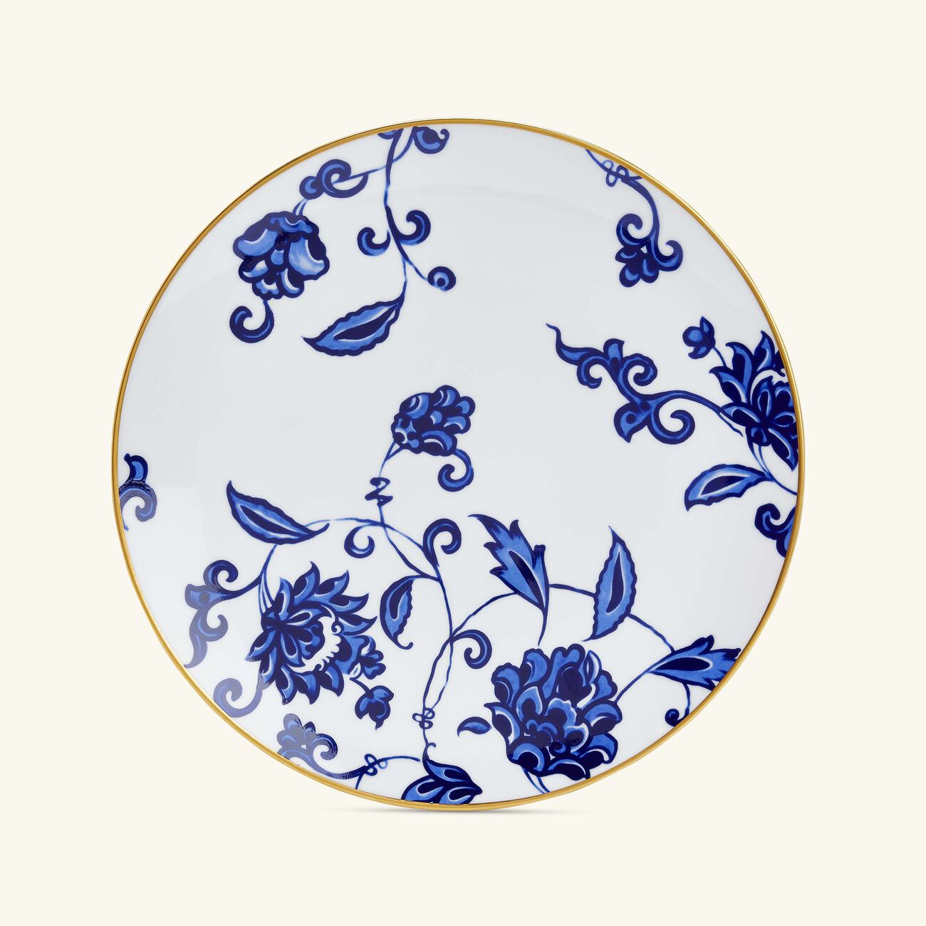 Prince Bleu Dinner Plate Round Blue 26cm bernardaud prince bleu dinner plate round blue 26cm
