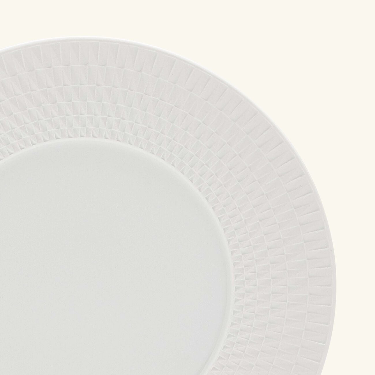 Twist Salad Plate Round White 21cm bernardaud twist salad plate round white 21cm