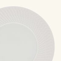 Twist Salad Plate Round White 21cm bernardaud twist salad plate round white 21cm