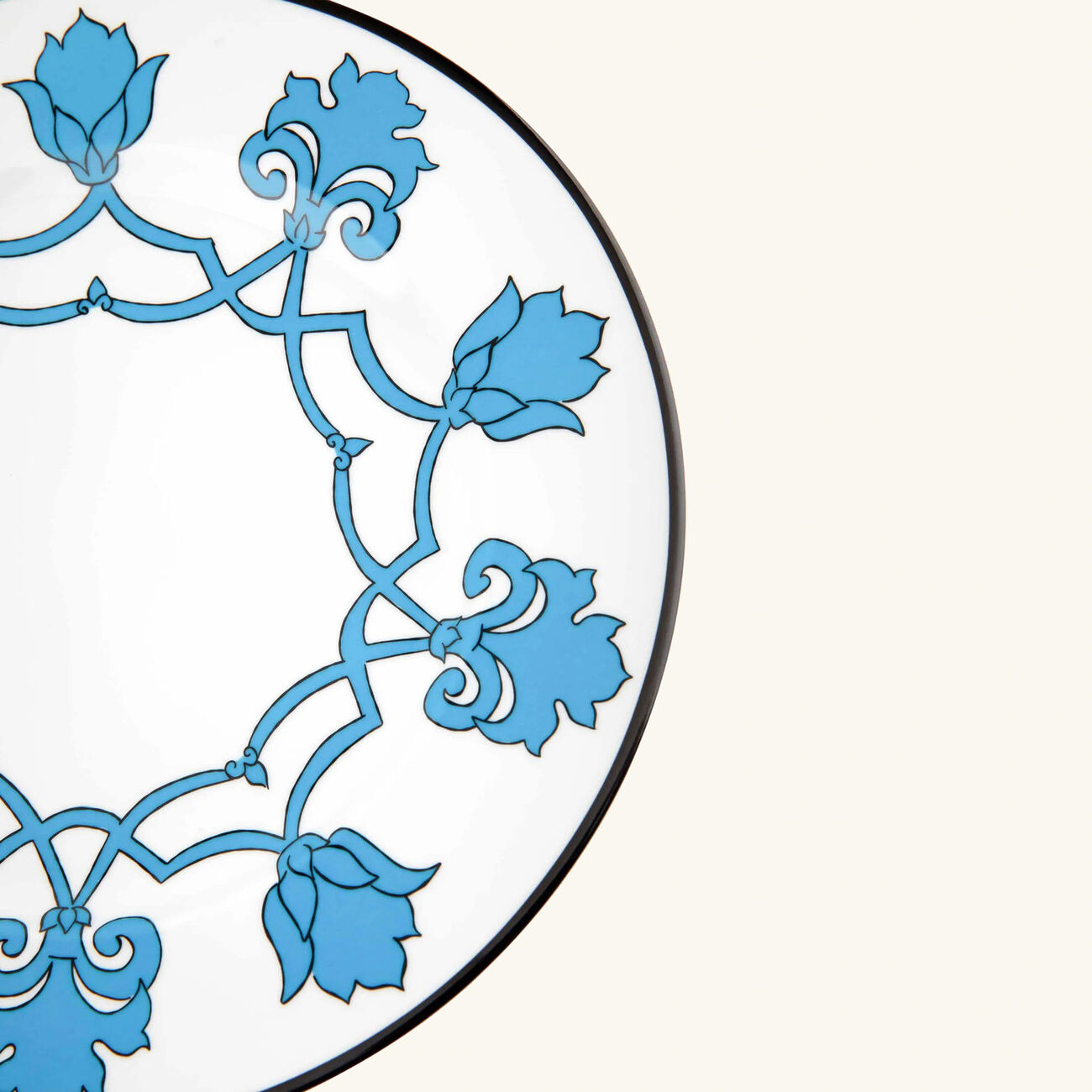 بينتو باريس طبق الطعام جايبور دائري أزرق 26 سم