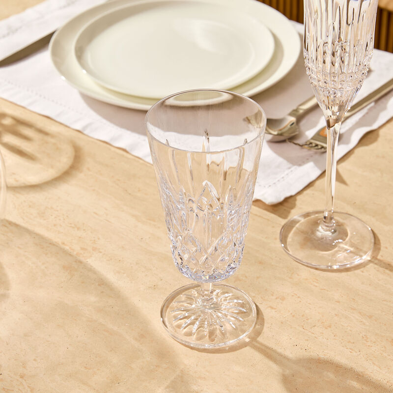 waterford lismore drinking glass clear set of 2