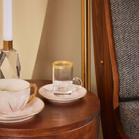 فيلاري فنجان الشاي العربي توليب شفاف