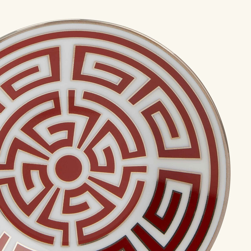 Labirinto Espresso Saucers Red Set of 2 ginori 1735 labirinto espresso saucers red set of 2