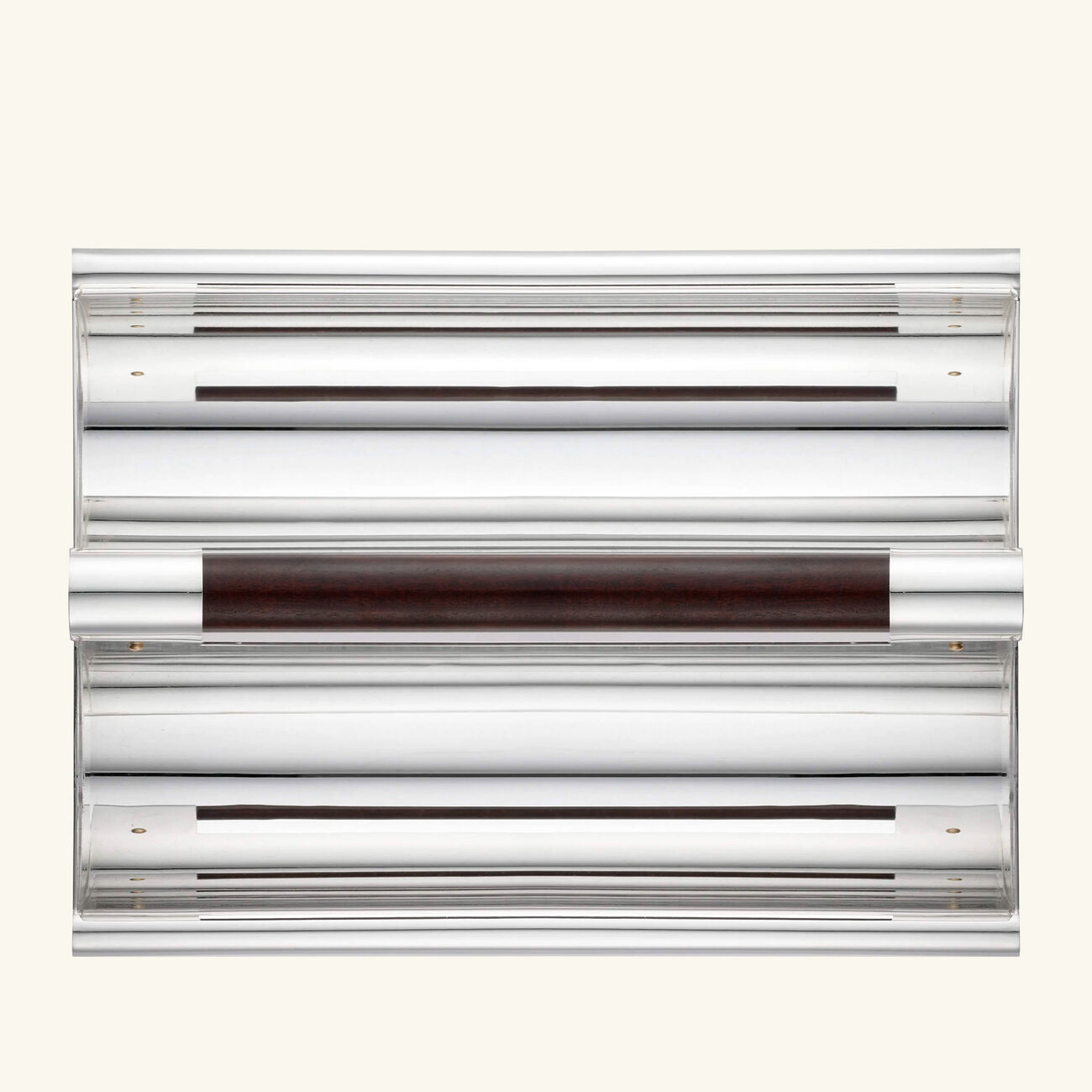 سلة فواكه فيردينغستاد بوعاء مزدوج باللون الفضي كريستوفل سلة فواكه فيردينغستاد بوعاء مزدوج باللون الفضي