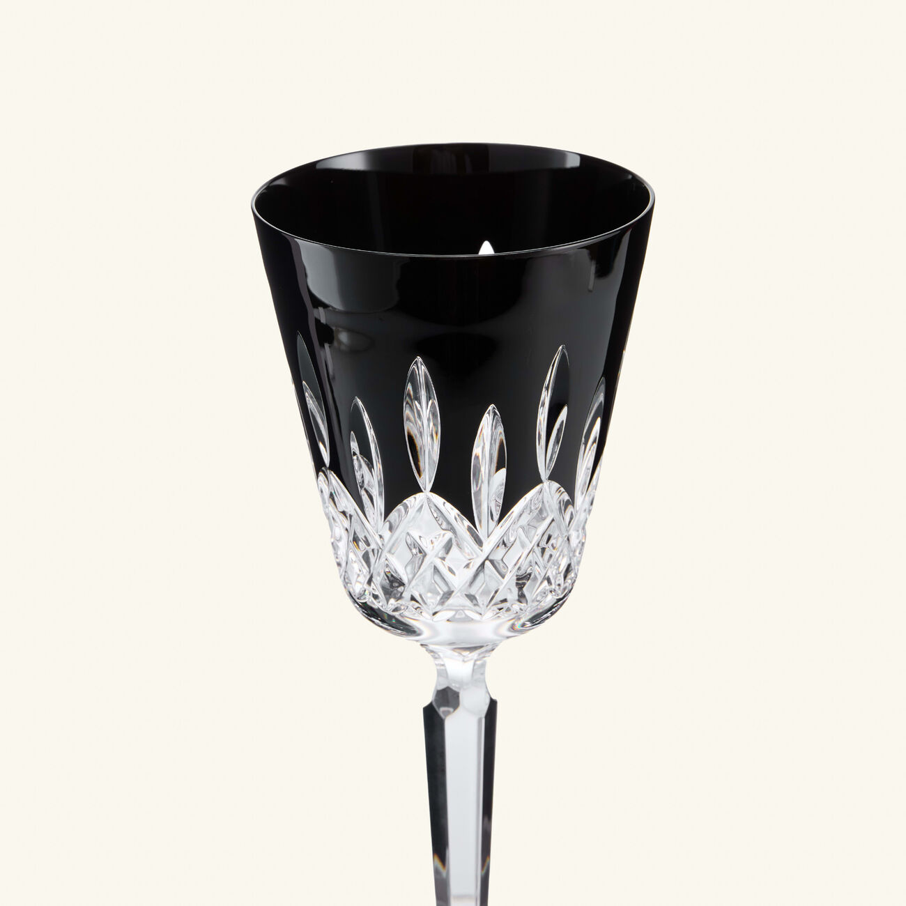 Lismore Black Wine Glass Medium Black Set Of 2 waterford lismore black wine glass medium black set of 2