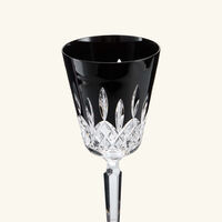 Lismore Black Wine Glass Medium Black Set Of 2 waterford lismore black wine glass medium black set of 2