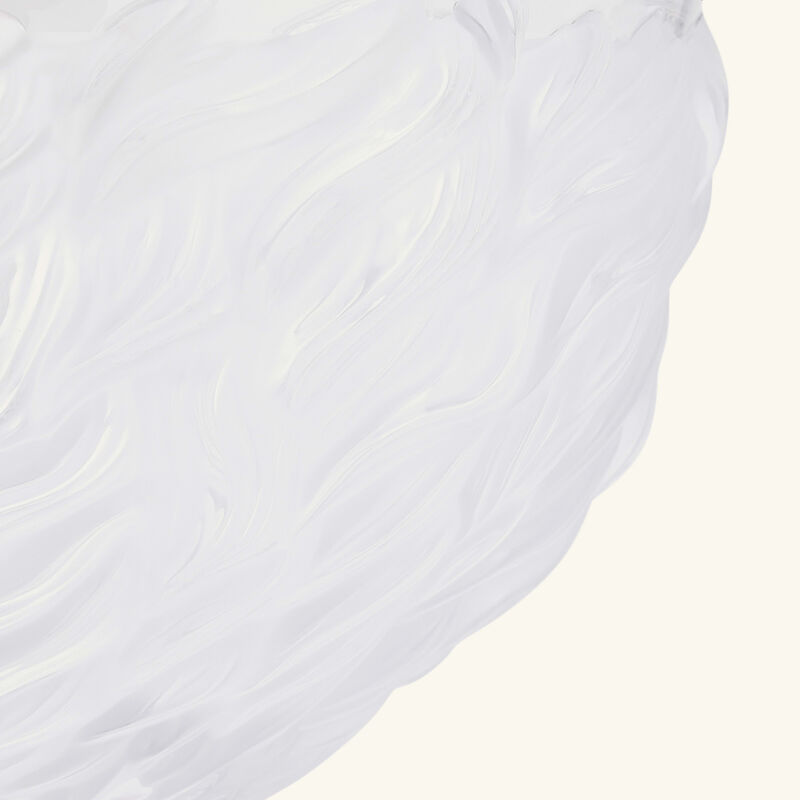 lalique fourrure centerpiece clear