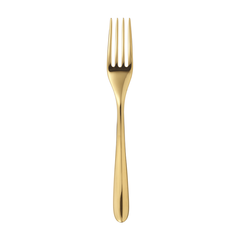 L'Ame De Christofle Gold Table Fork, large